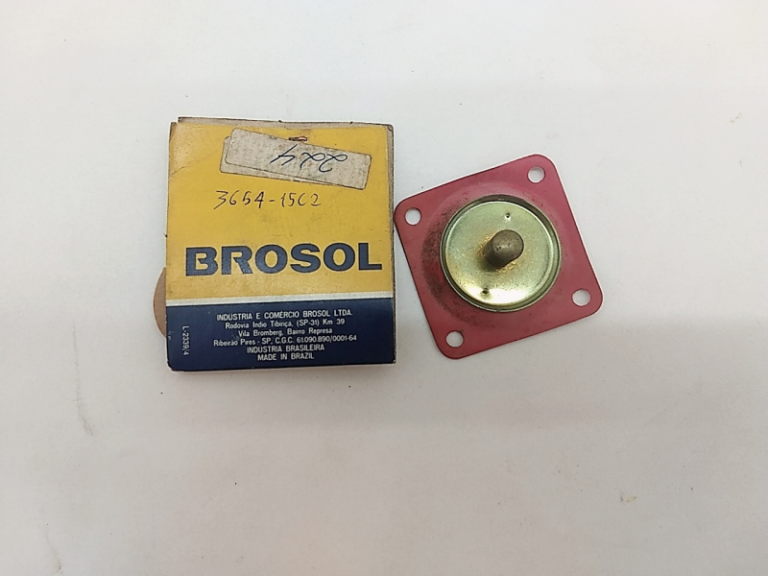 Membrana Carburador Opala 80/89 - 4 Cilindros - Solex - Álcool