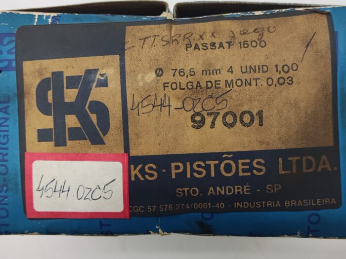 Pistões 1,00 Passat 1.5 gasolina - Image 2