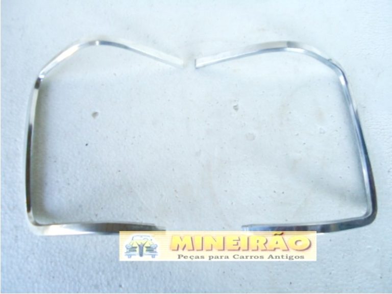 Friso Lanterna Traseira Opala 80/85 - Novo - Par