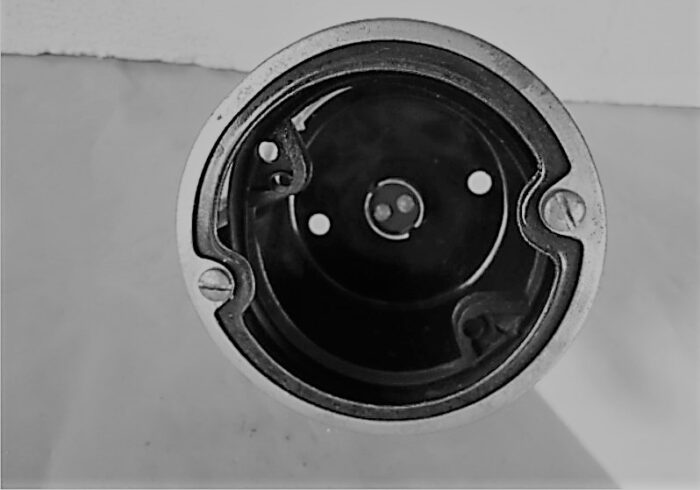 Carcaça da Lanterna Universal Com Luz  de  Placa Aro  Metal