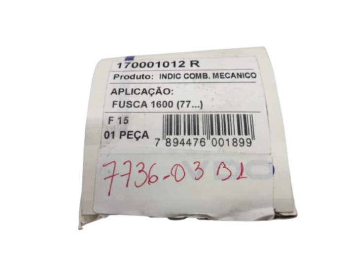 Medidor  indicador de combustível Fusca 1600 77/80 - Image 4