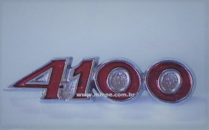 Emblema 4100 Opala - Vermelho