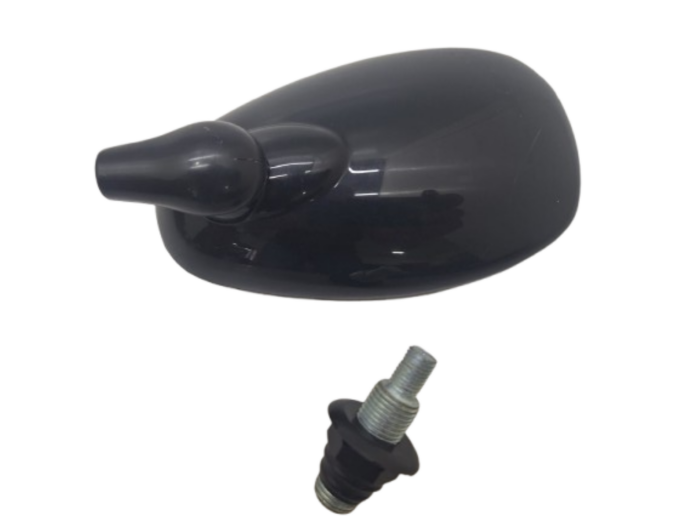 Retrovisor esquerdo fusca Preto peça época - Image 2