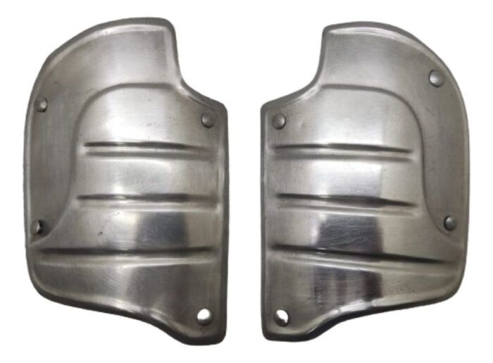 Acabamento para lama Traseiro Fusca Todos  Aluminio