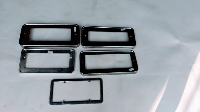 Moldura de placa universal aluminio - Image 2