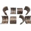 Bronzina de Biela Semi Ford 39/45 motor de 90HP - Imagem 2