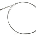 Cabo capô  Fusca C/ Botão Bege Todos -