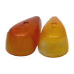 Lente Dianteira Fusca VW 65/69 Ambar- Unidade -